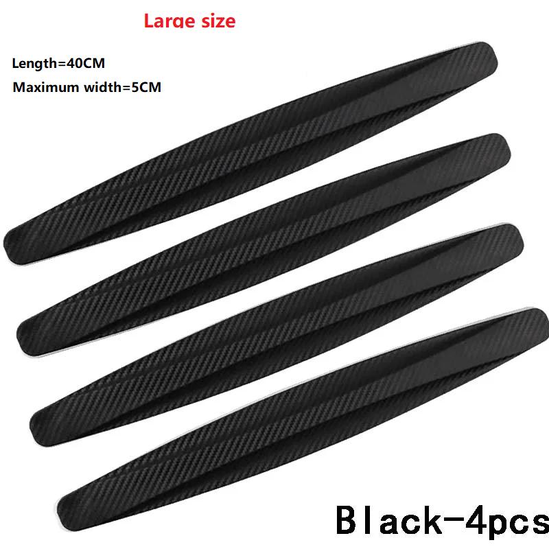 6/4Pcs Anti-collision Car Bumper Protector Large/Small size Strip Guard Corner Protection Strips Scratch Crash Blade Auto Tools