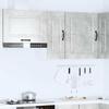 VidaXL Kitchen Wall Cabinet Kalmar Concrete Grey Engineered Wood, Kitchen Wall Unit, Cabinet for Kitchen Wall, 853541