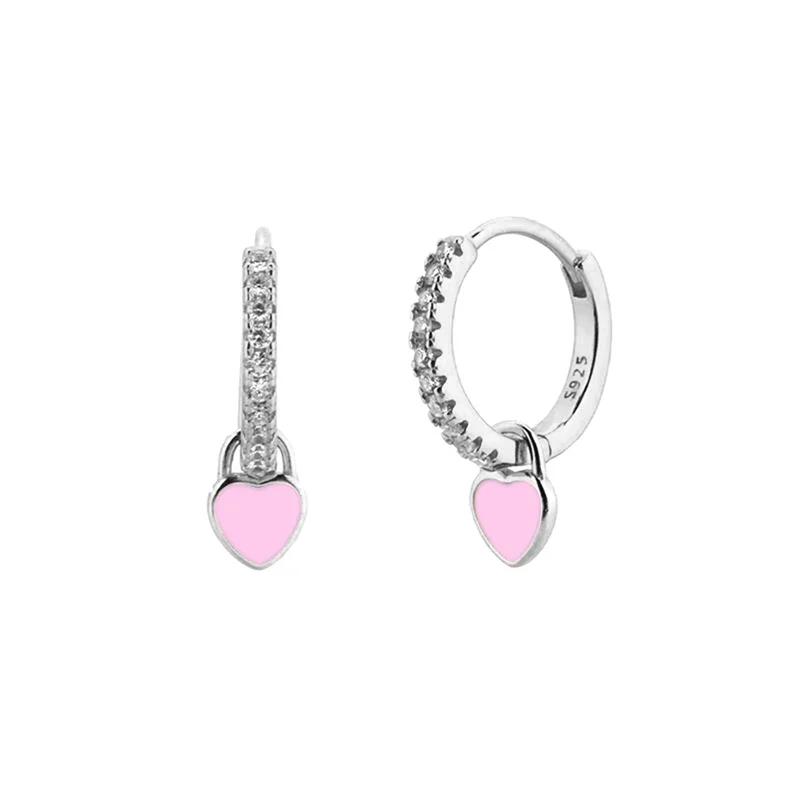 CRMYA Copper Gold Plated Earring Set For Women Color CZ Zircon Piercing Clip Hoop Dangle Earrings For Women Jewelry Wholesale