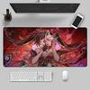 Anime Gaming Mousepad Honkai Star Rail Mouse Pad Locking Edge Mouse Mat Office Large Non-Slip Keyboard Mat Raiden Bosenmori Mei