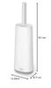 [Authentic] Joseph Joseph Soft Water-Draining Toilet Brush (Silky Gray) 70515