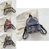 Stylish Vintage Ethnic Casual Backpack For Women With Soft Canvas Material And Trendy Design