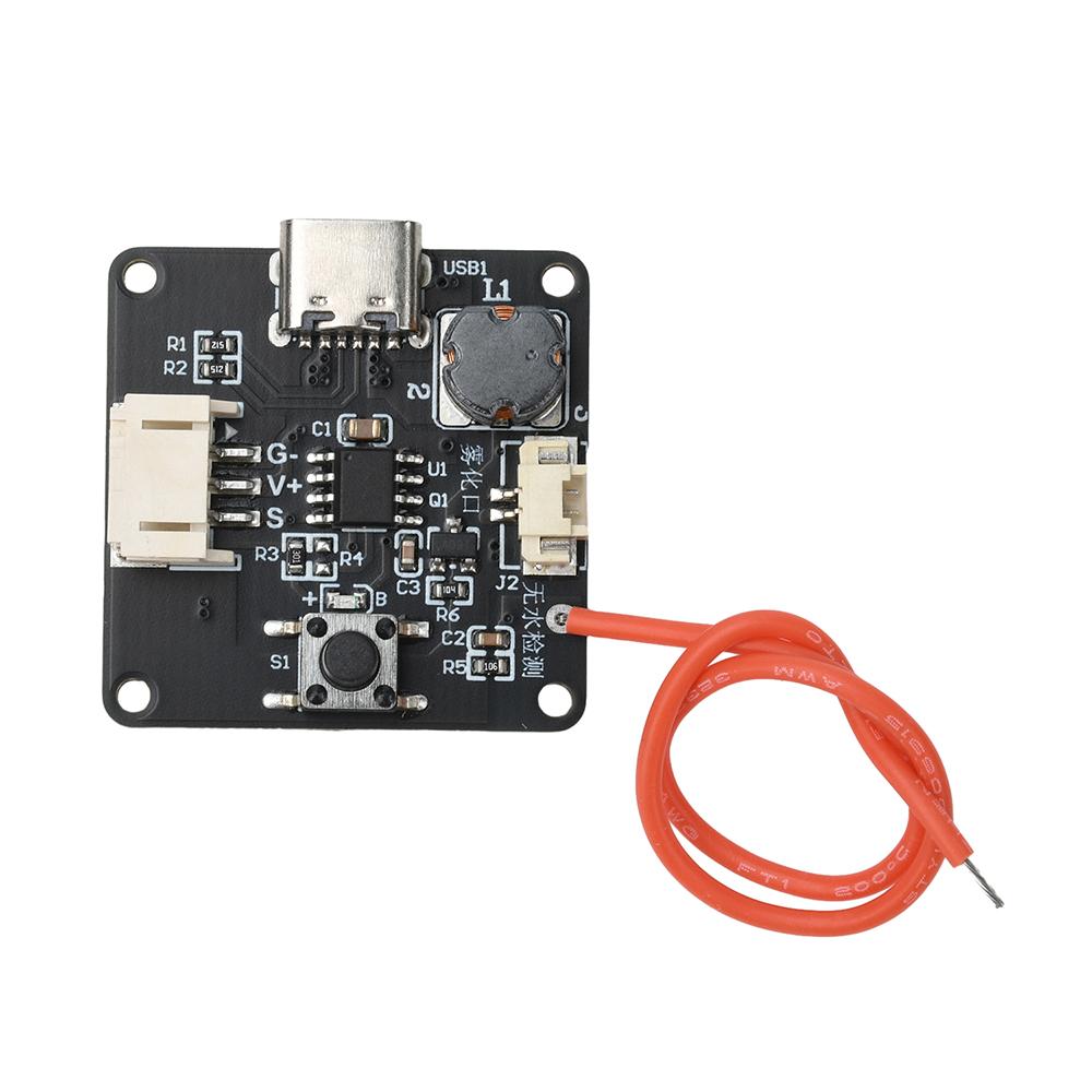 

5V Single Spray Spray Ultrasonic Atomizer Module Anti Dry Burning Humidification Module Supports Single-Chip Programming Type C