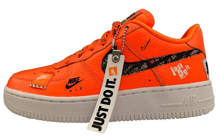 Nike Air Force 1 Low Just Do It Pack Orange GS AO3977-800 38.5