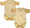 Bodysuit SHORT SLEEVE 2PACK Teddy Bears Donkeys Size 74 KLEKLE