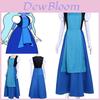 Stunning Sapphire Blue Gown Dress For Steven Universe Cosplay And Halloween Events