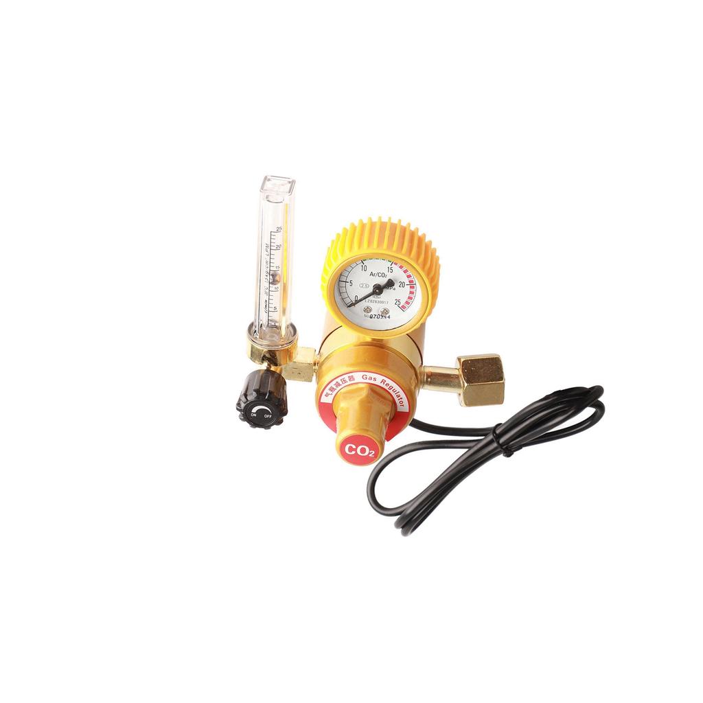 CO2 Regulator Reasonable Design High Power Heating Temperature Control Carbon Dioxide Pressure Reducer for Carbon Dioxide Shielded Welding