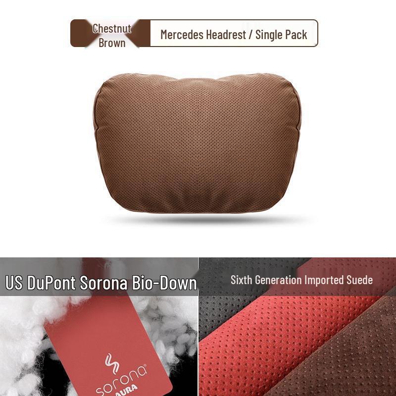 Mercedes S-Class Maybach Headrest Pillow - Car Seat Neck Protection