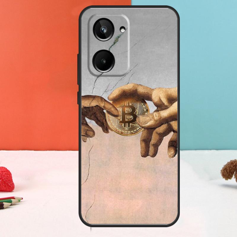 Bitcoin BTC For Realme GT7 Pro GT6 10 11 12 13 14 15 Pro Plus C55 C67 C63 C61 C53 C31 C71 C75 C65 Case