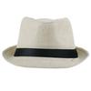 LNPBD Hot Unisex Women Men Fashion Summer Casual Trendy Beach Sun Straw Panama Jazz Hat Cowboy Fedora Hat Gangster Cap