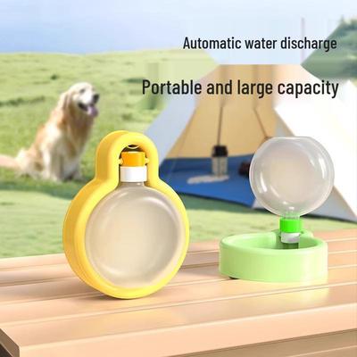 Dispensador de Agua Portátil Plegable para Perros para Viajes al Aire Libre
