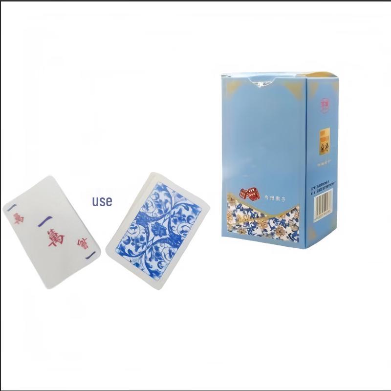 Brangdy PVC Plastic Mahjong Playing Cards