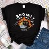Women Unisex Graphic Tshirt Streetwear Harajuku Graphic Ulzzang Tshirt Funny Cute Cat Vintage Tee Shirt Aesthetic Y2k Tops FeUnisex