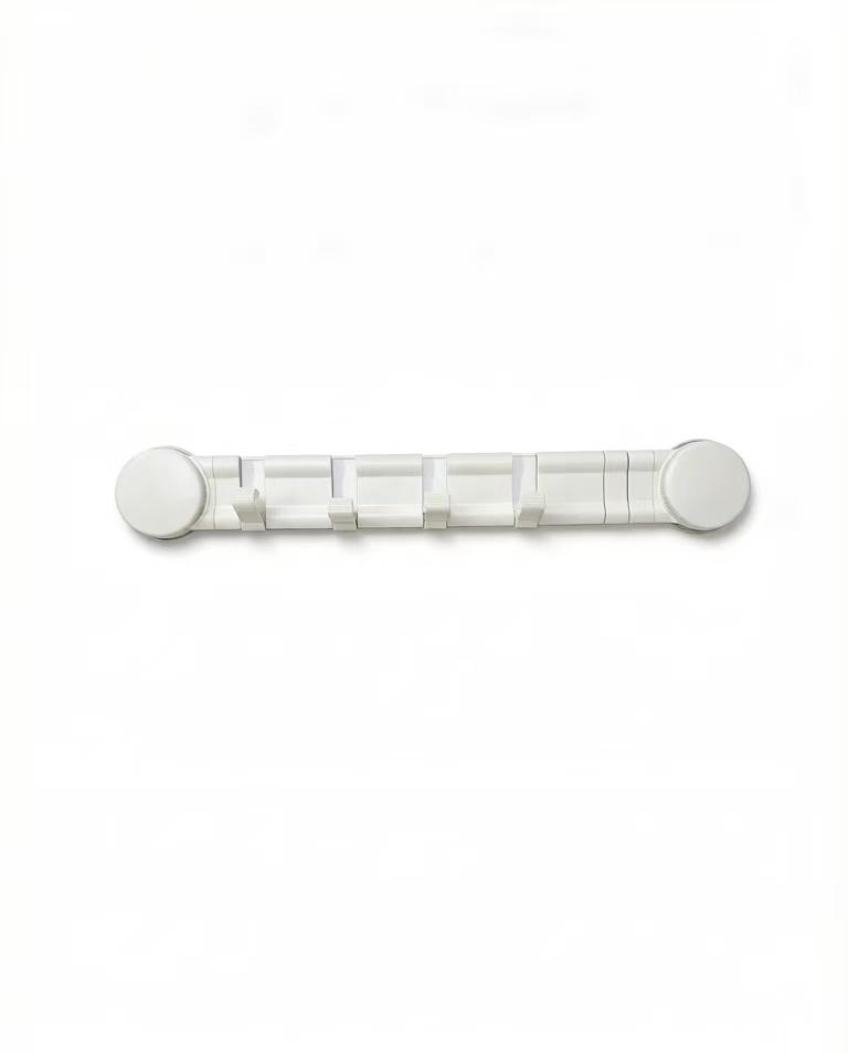 Hidden Foldable Suction Cup Coat Hook Made of Aluminum Alloy Waterproof Space Saving for Doors Wardrobes Bathrooms Living Rooms