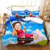 Alps Heidi Bedding Set,Maiden Of The Alps Bedding Set Girl From,Funny Heidi And Family Cartoon Print Quilt Cover Pillowcase