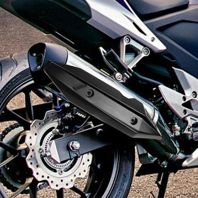 Motorrad-Auspuffrohrabdeckung, kratzfeste Auspuffschildabdeckung, trendiger Auspuffschutz, verschleißfester Auspuffschutz