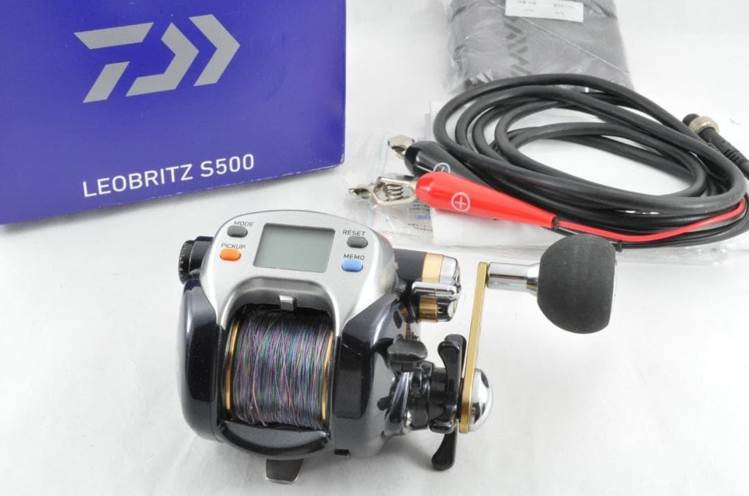 [USED]DAIWA 16 Leobritz S500 Electric Reel w/ Box & Power Cable Tested
