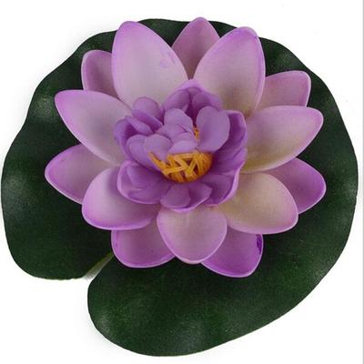 10cm Schwimmender Lotus Künstliche Blume Falsche Pflanzen DIY Seerose Mariage Simulation Lotus Für Hochzeit Heim Party Deko