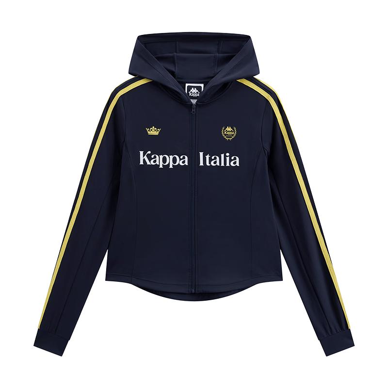 

Kappa Women s Hooded Knitted Sportswear Cardigan L
