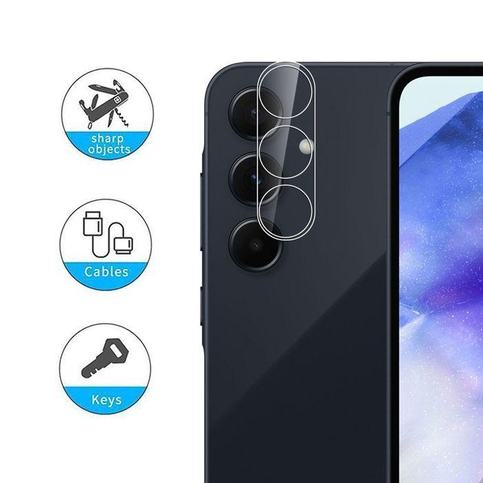 Film de protection - Booling - pour Samsung Galaxy A55 5G - Verre trempé - Anti-rayures - Antichoc