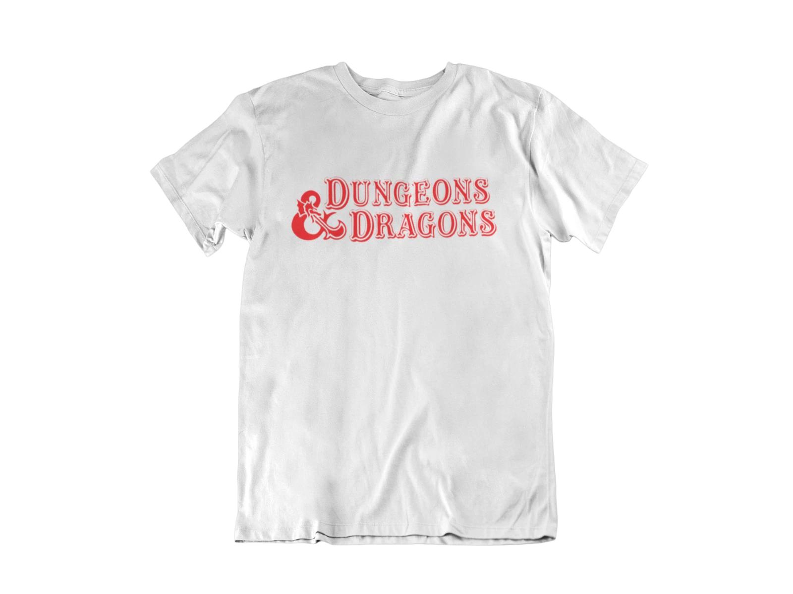 Футболка в стиле ретро, вдохновленная Dungeons and Dragons L