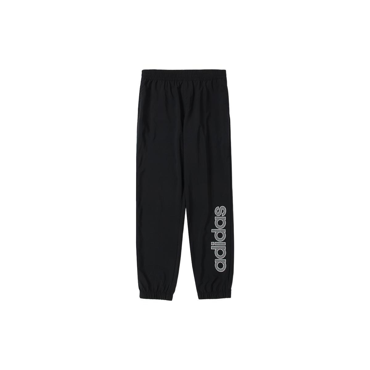 Men s adidas neo Pants Alphabet Printing Breathable Casual Woven Sports Pants/Trousers/Joggers Autumn Black HD4684 S