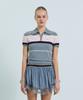Mali Half Zip-Up Collar Knit (Gray)