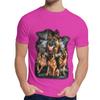 Unisex T Shirt German Shepherd Dog Quality Cotton Fashion Round Collargraphic Print T Shirt