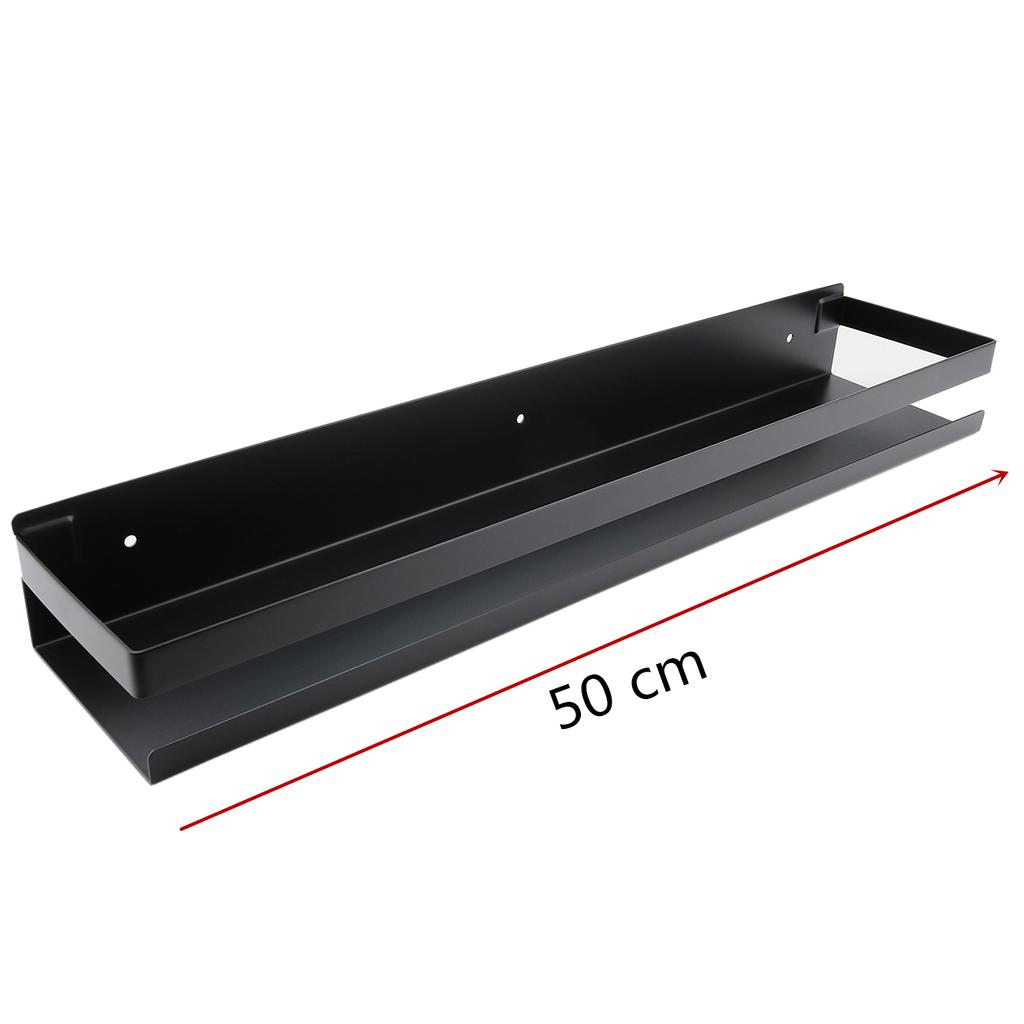 20-50cm Bathroom Shelves Stainless Steel Wall Shelf Wall Mounted Shower Storage Rack Kitchen Accessory Bathroom Hardware
