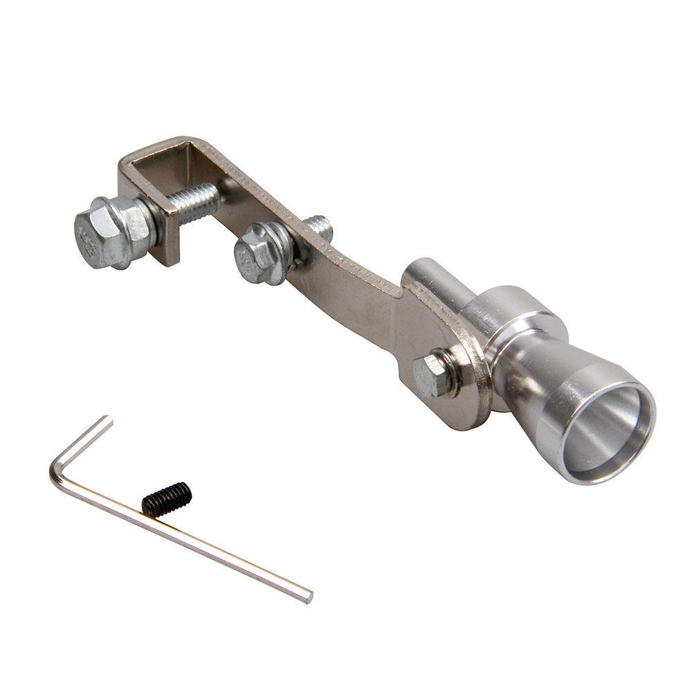 Valvă de evacuare universală argintie cu fluier turbo S de 18 mm Evacuare și sisteme de evacuare(Motocicletă) echipament