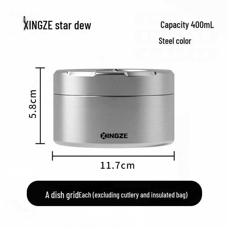 

Ultra-Long Insulated 316L Stainless Steel Bento Lunch Box - Portable Multi-layer Meal Container for Students & Office Workers
