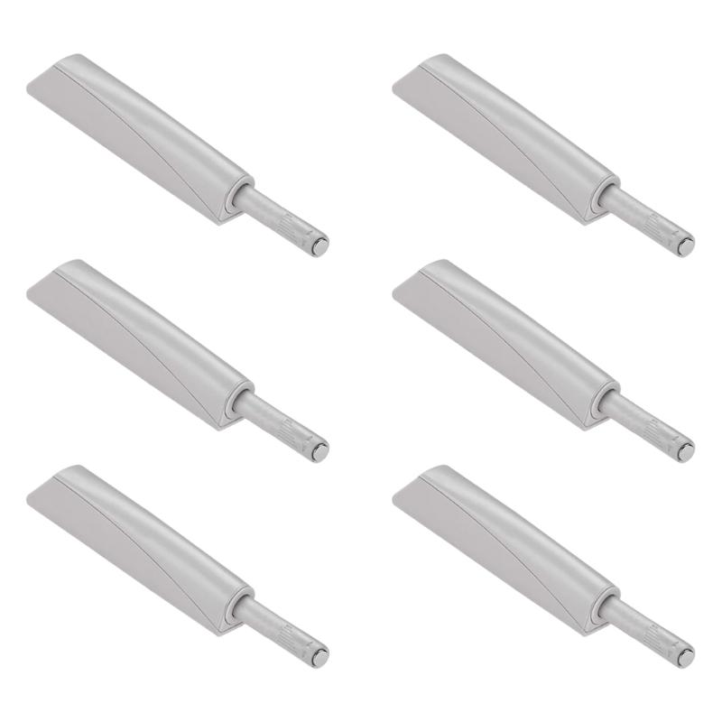 

6Pcs Soft Close Door Damper Cabinet Rebounders Dampers Buffer Magnetic Press Rebounds Device for Kitchen Cabinet Drawer серый