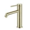 Black Bathroom Hot And Cold Mixed Water Basin Faucet 304 Stainless Steel Drawing Gold Deck Mounted Mixer Sink Tap Crane