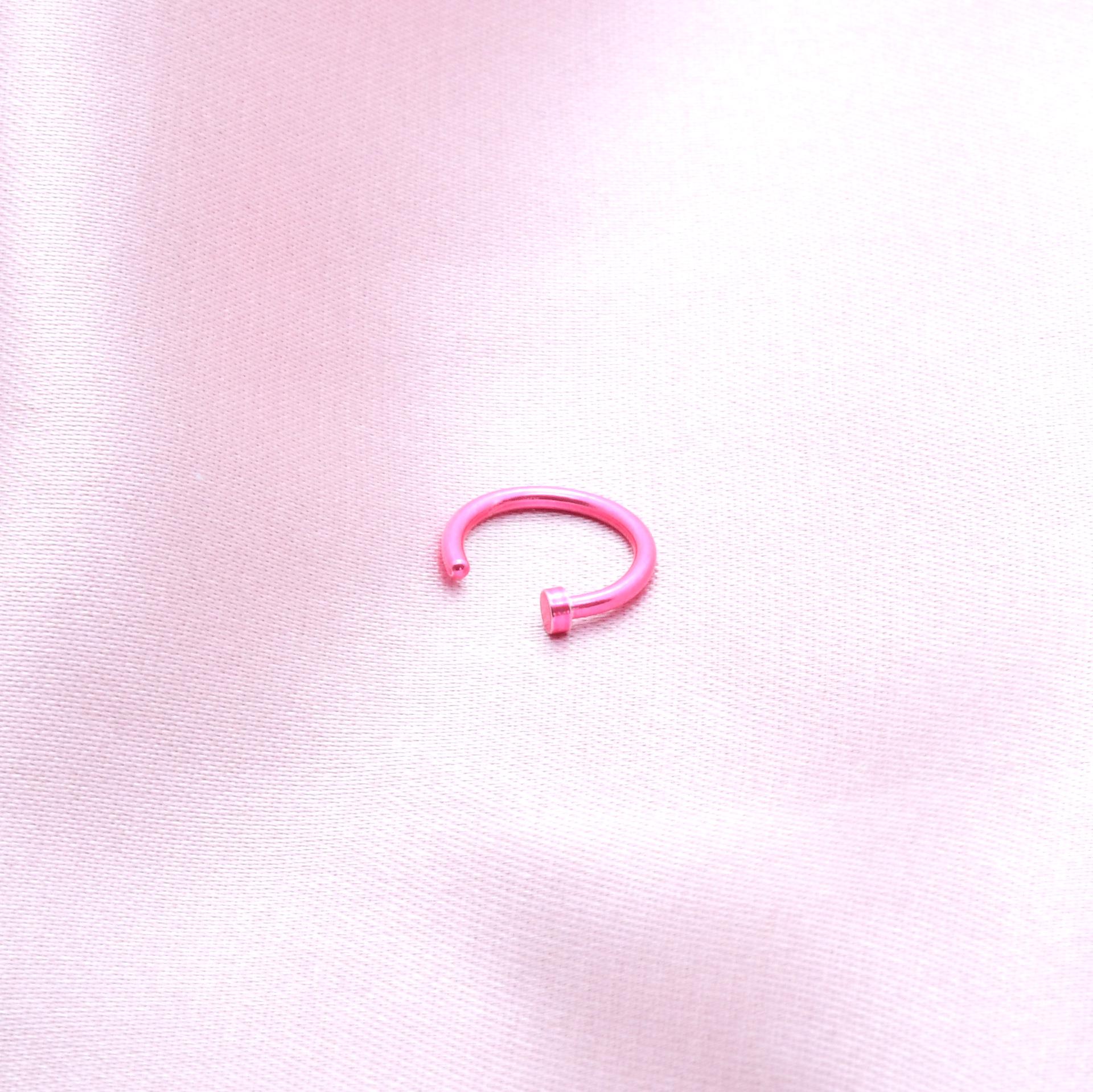 

Европейские и американские украшения для пирсинга носа и губ: Нострилы в форме буквы С, Кольца для носа, Украшения для носа, Пирсинг губы. 8mm