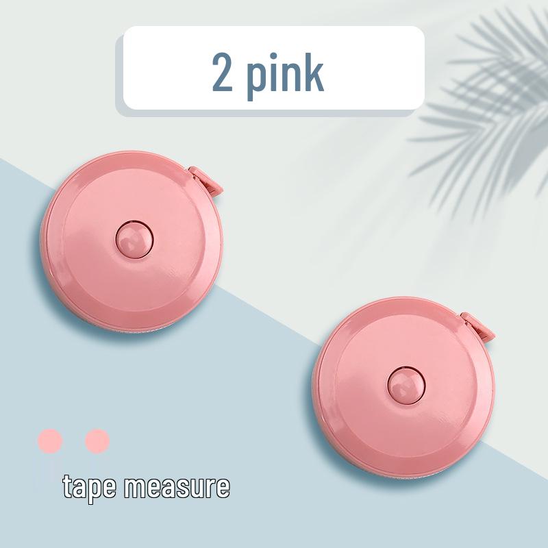 2m Leather Mini Tape Measure - Soft, Multifunctional Ruler for Measuring Hips, Waist, Bust, and Clothes