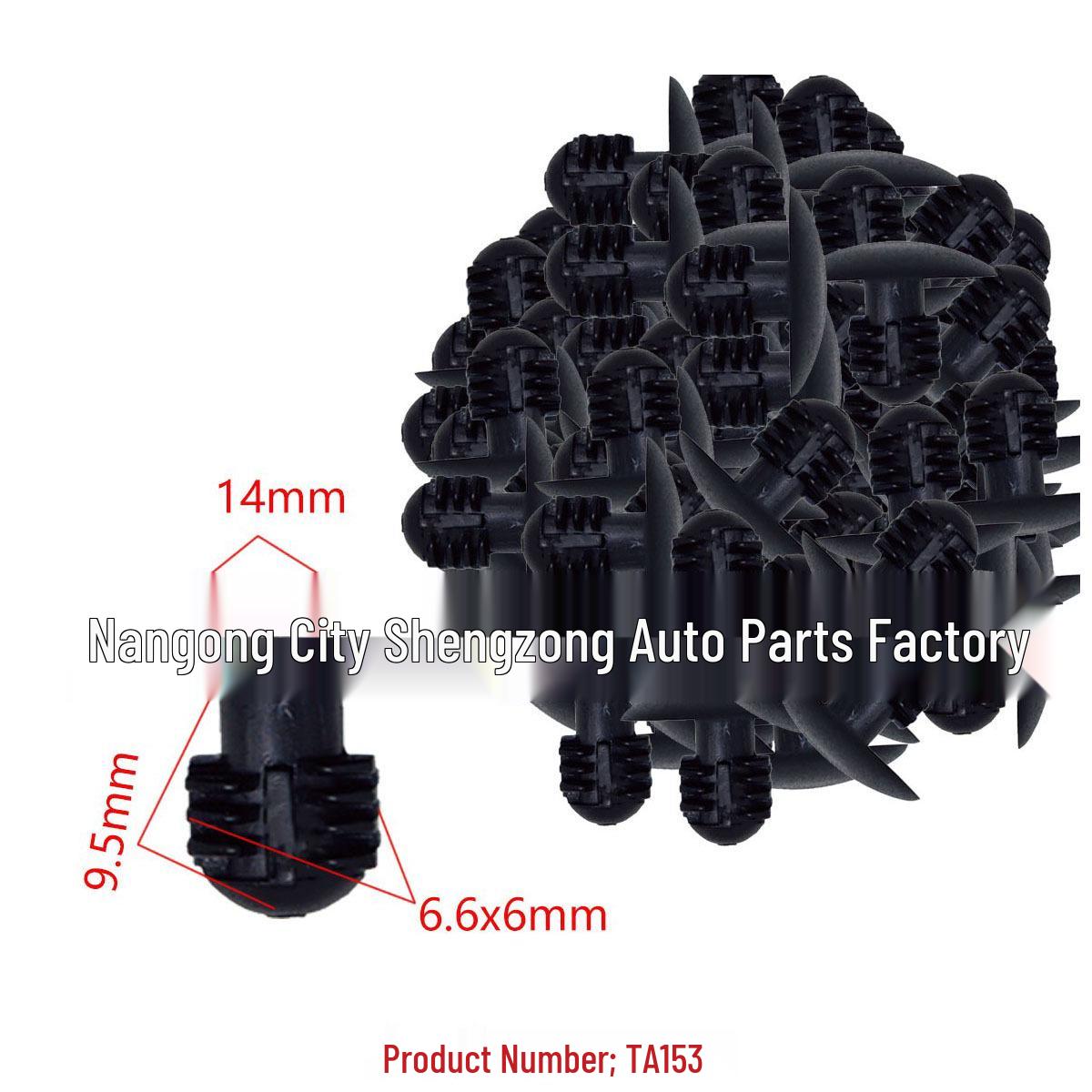 

Ford Car Front End Panel Clip for Lining Installation 10000 Units