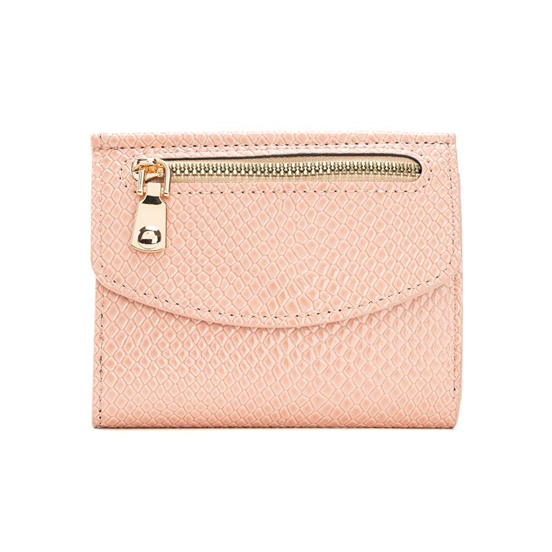 Fashionable Wallet Small Crocodile-patterned Bag Large Denomination Multiple Slots Coin Purse