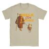 Lässiges T-Shirt Sommer Frieden Gehende Mönche und Aloka Hundespaziergang für Frieden Hipster T-Shirts für Herren Y2K Retro Kurzarm Kleidung
