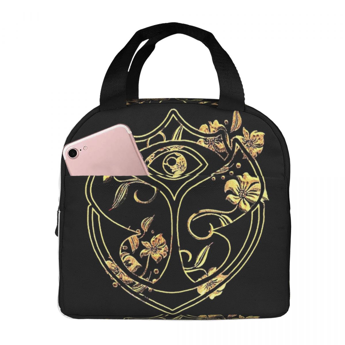 Tomorrowland Belgian Electronic Dance Music Festival Insulated Lunch Bag for Women Kids Food Boxes Thermal Lunch Box Tote One Size