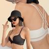 Women's Summer Small Breasts Gather and Close Secondary Breasts To Prevent Sagging Deep and Seamless Beauty Back Bra Cover Front Buckle Underwear