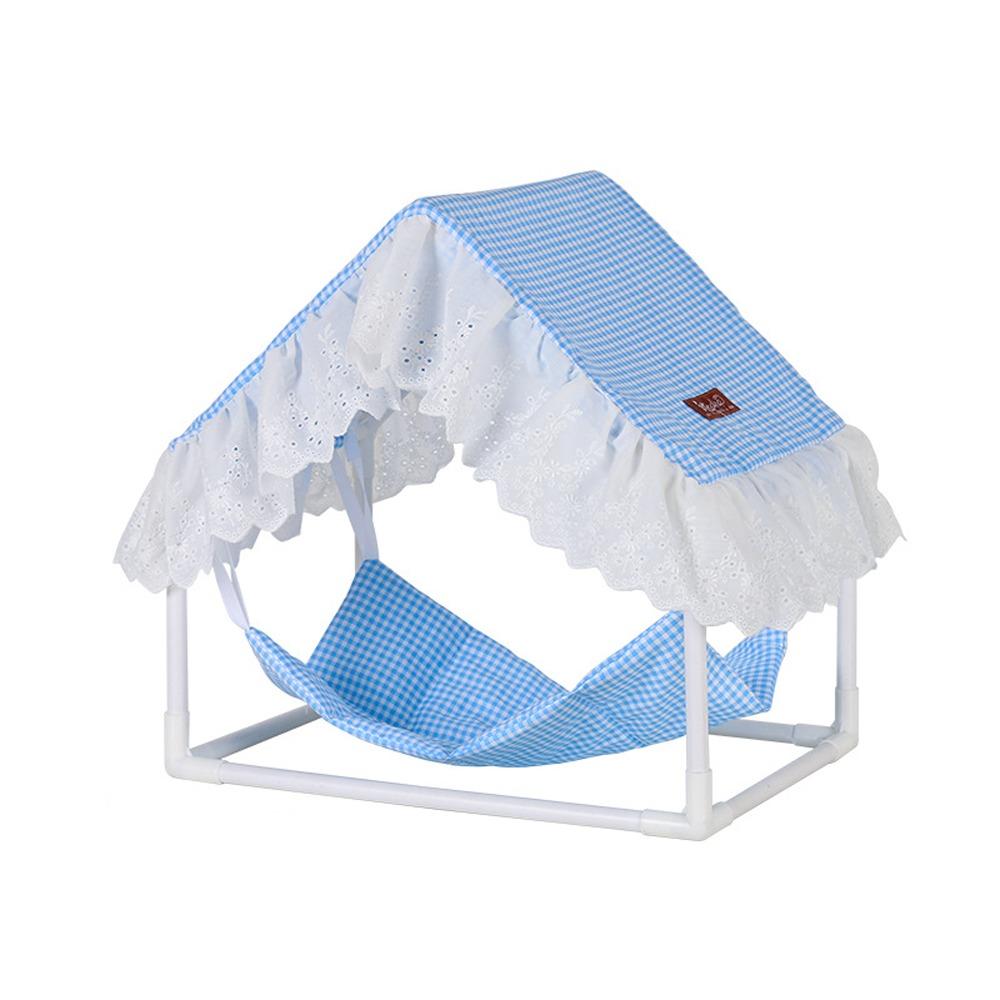 Ventilated Hamster Triangle Tent Sunshade Hanging Sleeping Bed Cozy Pet Shelter  Small Animals