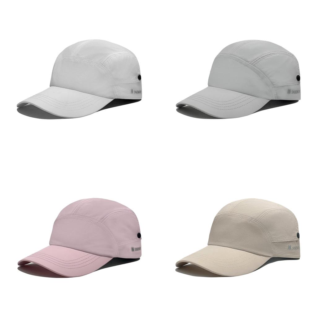 Outdoor Baseball Cap With Logo Pattern For Summer Sun Protection And Breathability