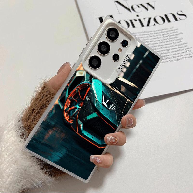 

Sports Cars Male Men Soft Phone Case for Samsung Galaxy S24 S25 FE S26 Edge S23 Ultra S22 Plus S21 + Shockproof Cover Back Shell Samsung S26 Edge