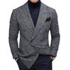 Casual Suit Men's Gentleman Casual Suit Jacket Men's Large Size