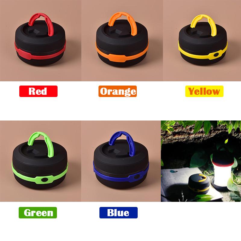 Portable Led Camp Light With Battery Power For Hiking And Emergency Use