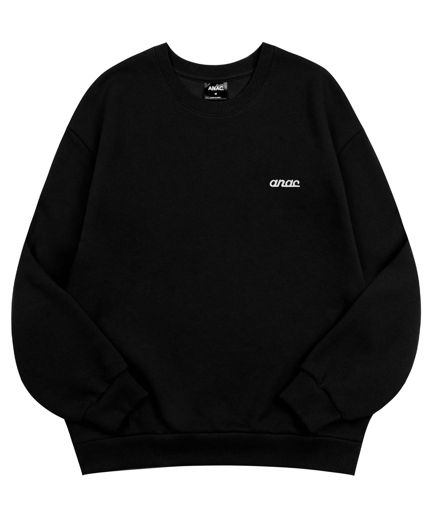 Еще одна основа из архива Фирменная толстовка с вышивкой_Черная Black/M(95~100)