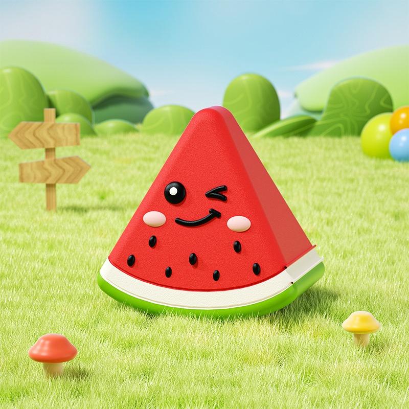 Cute Fruit Shaped Latex Squeaky Dog Toys Natural Soft Teething Chew Toy for Puppies Small Medium Dogs Relieve Boredom