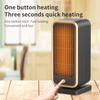 Small Electric Heater Efficient Heating Machine ABS Texture Provide Warmth for Office Desks and Home Environment