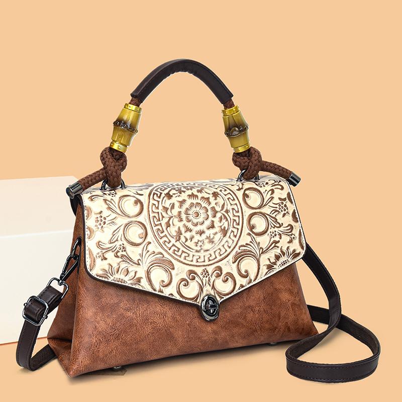 2026 High Quality Retro Handbag Women Shoulder Bag Luxury Handbag Designer 3D Relief PU Leather Ladies Crossbody Tote Sac A Main
