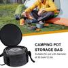 Dutch Pot Storage Bag Portable Waterproof Wr Resistant Cast Iron Pot Storage Bag for Outdoor Camping